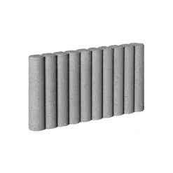 Wegefix Paliadenkante mit Fase und Kehle25x47x6 cm grau