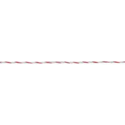 Weidezaunlitze TopLine Plus 400 m weiß-rot 400 Stück