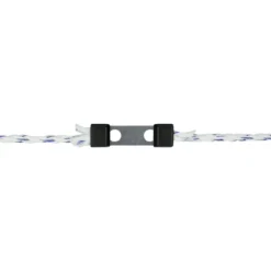 Weidezaunseil Premium Light 400 m weiß-blau