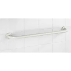 Wenko Badetuchstange Basic weiß 60 cm