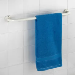 Wenko Badetuchstange Basic weiß 60 cm
