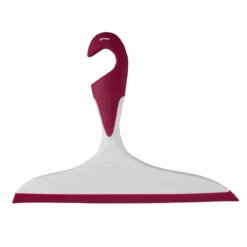 Wenko Badezimmerwischer Loano weiß-pink