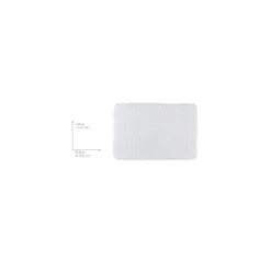 Wenko Badteppich Belize weiß 60 x 90 cm Mikrofaser