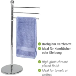 Wenko Exclusiv Handtuchständer chrom