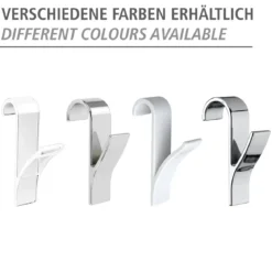 Wenko Haken für Handtuchheizkörper chrom 2er Set