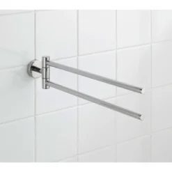 Wenko Handtuchhalter Bosio glänzend