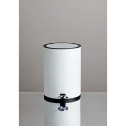 Wenko Kosmetik Treteimer Monza Easy Close weiß 3 L