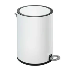 Wenko Kosmetik Treteimer Monza Easy Close weiß 3 L