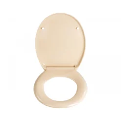 Wenko Premium WC-Sitz Ottana Beige antibakteriell mit Absenkautomatik