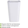 Wenko Schwingdeckeleimer Candy weiß 6 L