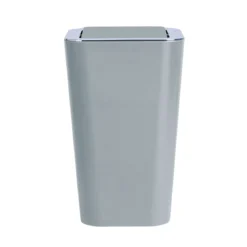 Wenko Schwingdeckeleimer Candy grau 6 L
