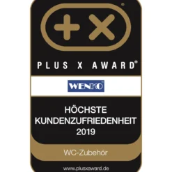 Wenko Schwingdeckeleimer Economic weiß