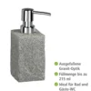 Wenko Seifenspender Granit ca 215 ml