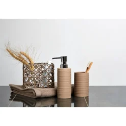 Wenko Seifenspender Mila sand 260 ml
