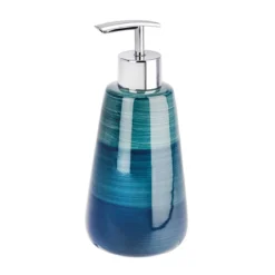 Wenko Seifenspender Pottery petrol 360 ml