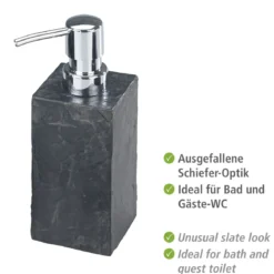 Wenko Seifenspender Slate Rock ca 250 ml