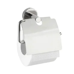 Wenko Toilettenpapierhalter Bosio mit Deckel
