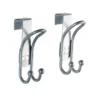 Wenko Türhaken Lochdesign 2er Set