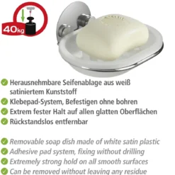 Wenko Turbo-Loc Seifenablage