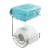 Wenko Turbo-Loc Toilettenpapierhalter mit Ablage