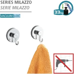 Wenko Vacuum-Loc Haken 2er Set