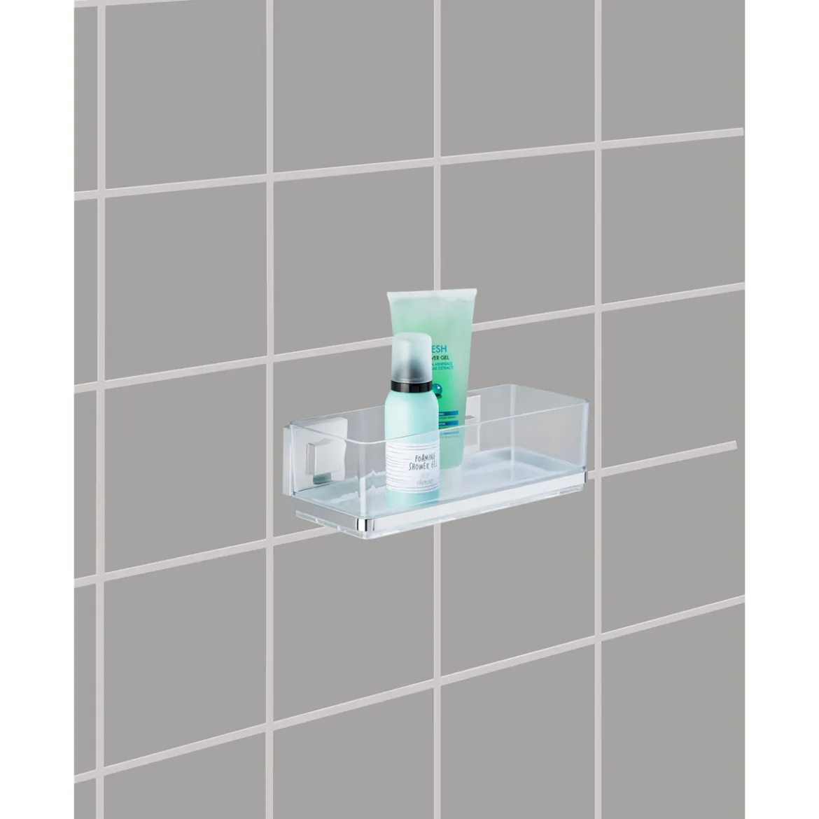 Wenko Vacuum-Loc Wandablage Quadro