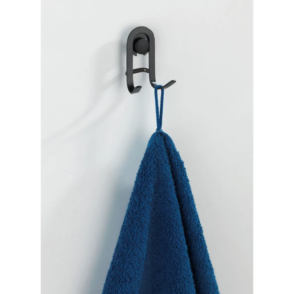 Wenko Wandhaken Classic Plus schwarz 2er Set