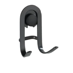 Wenko Wandhaken Classic Plus schwarz 2er Set