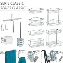 Wenko Wandregal Classic 2 Etagen