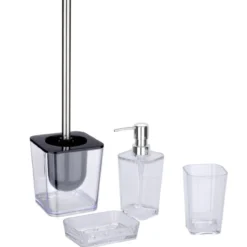 Wenko Zahnputzbecher Candy transparent