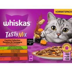 Whiskas Multipack Country Collection in Sauce 24 x 85 g