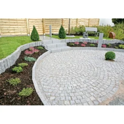WingartGranitpflaster granit grau 9 x 9 x 5 cm