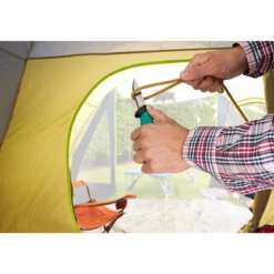 WolfcraftOutdoormesser mit gezahnter Klinge und Köcher