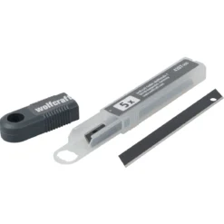 Wolfcraft 5 Profi-Sharp-Abbrechklingen 9 mm schwarz