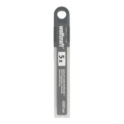 Wolfcraft 5 Profi-Sharp-Abbrechklingen 9 mm schwarz