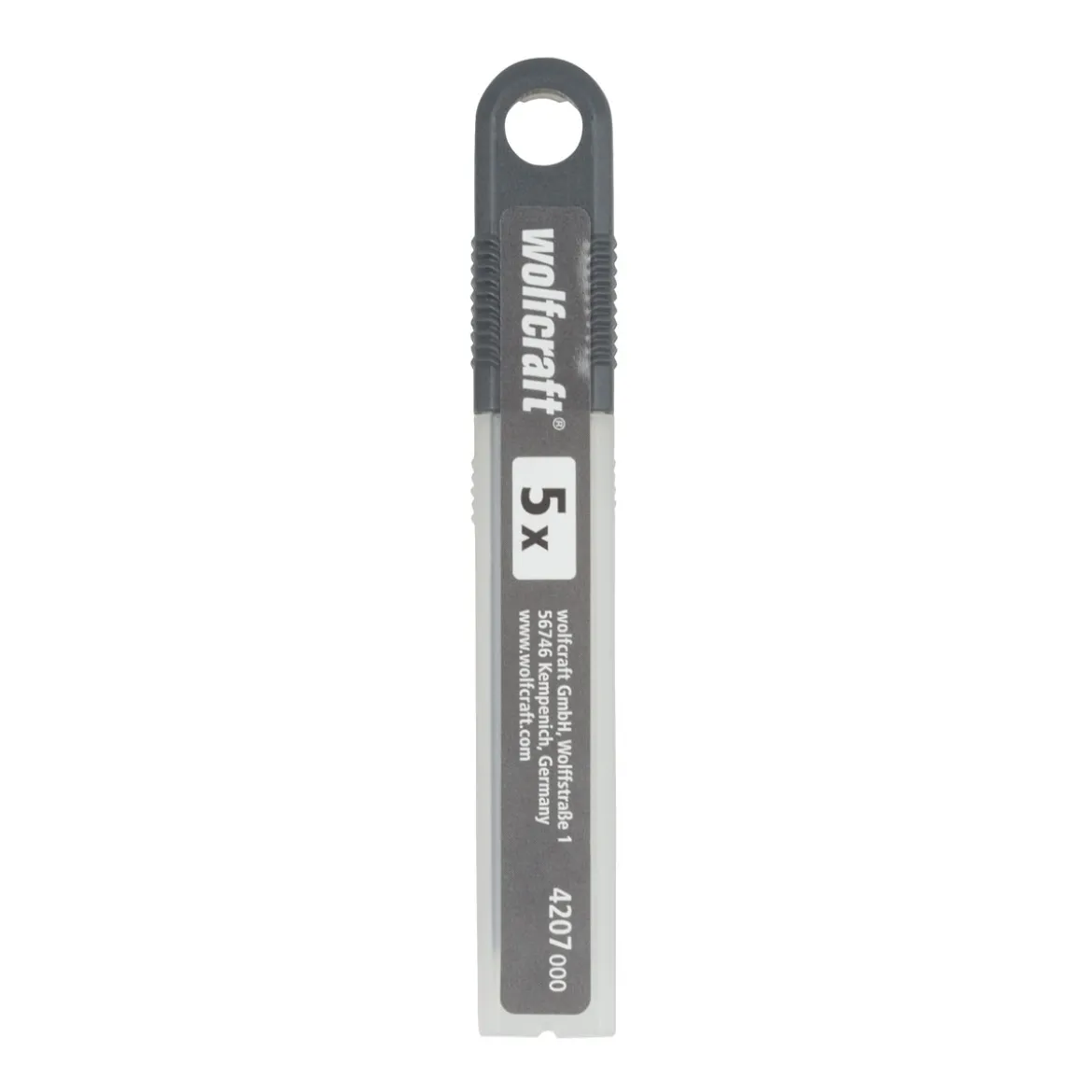 Wolfcraft 5 Profi-Sharp-Abbrechklingen 9 mm schwarz