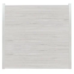 WPC-Steckzaun-Element Cora Line 179 x 14 cm beige 6er-Pack